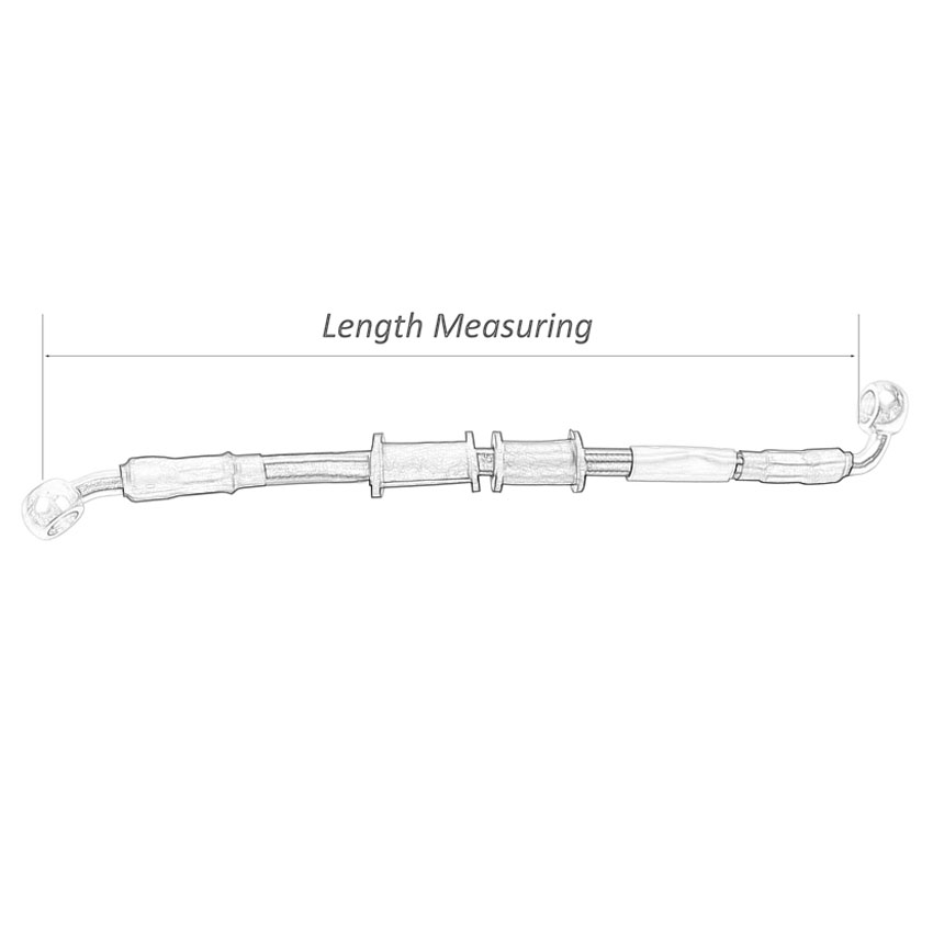 400mm-2400mm Brake Hose Hydrau - Brake Line Motorcycle review and price